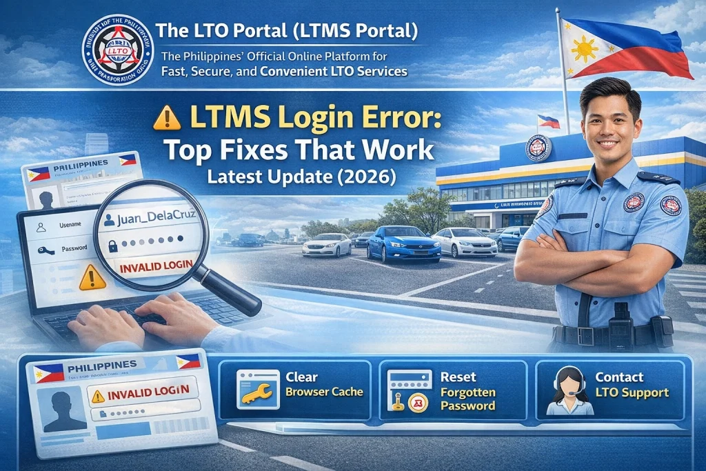 Common LTMS Login Errors and How to Fix Them