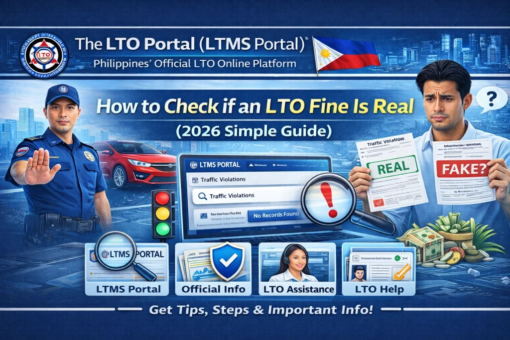Why You Need to Confirm an LTO Fine First