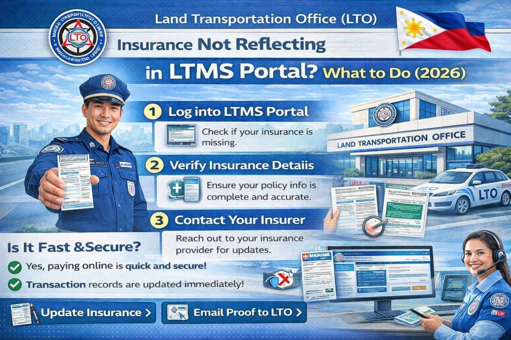 How to Fix Insurance Not Showing in LTMS
