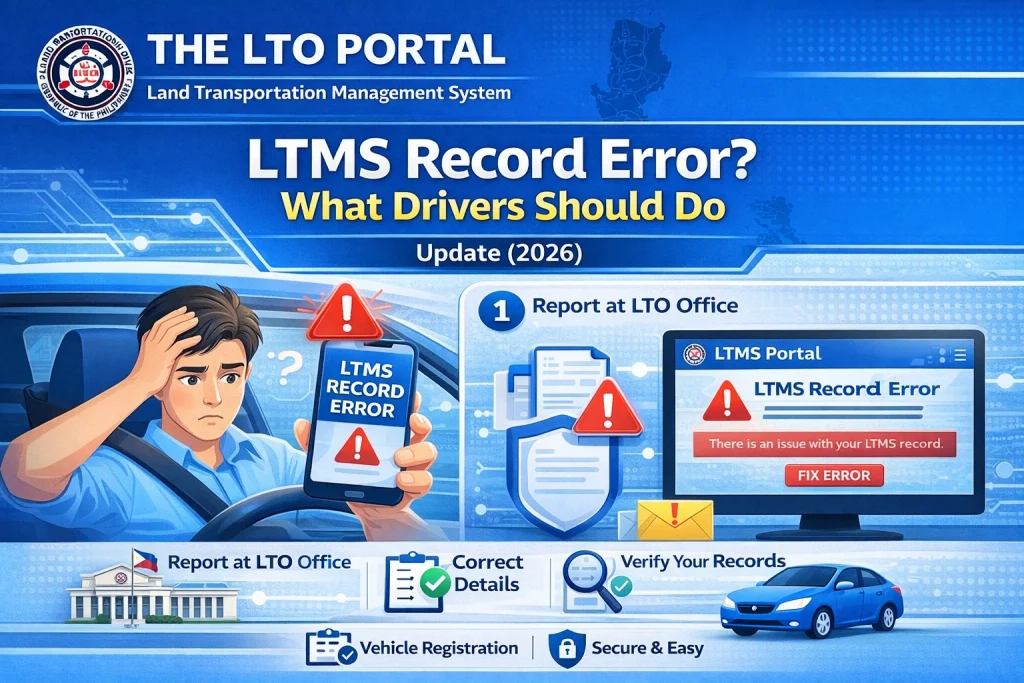 Steps to Fix LTMS Record Errors