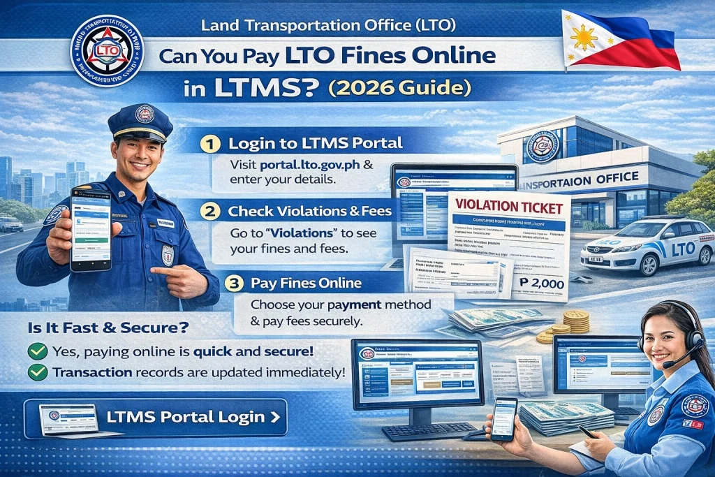 How to Pay LTO Fines Online (Step‑by‑Step)