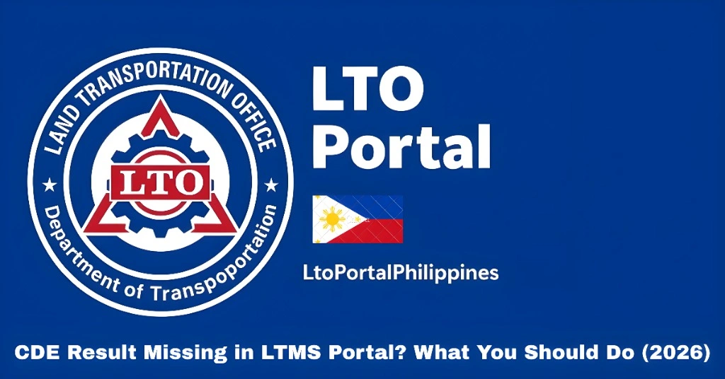 CDE Result Missing in LTMS Portal? What You Should Do (2026)