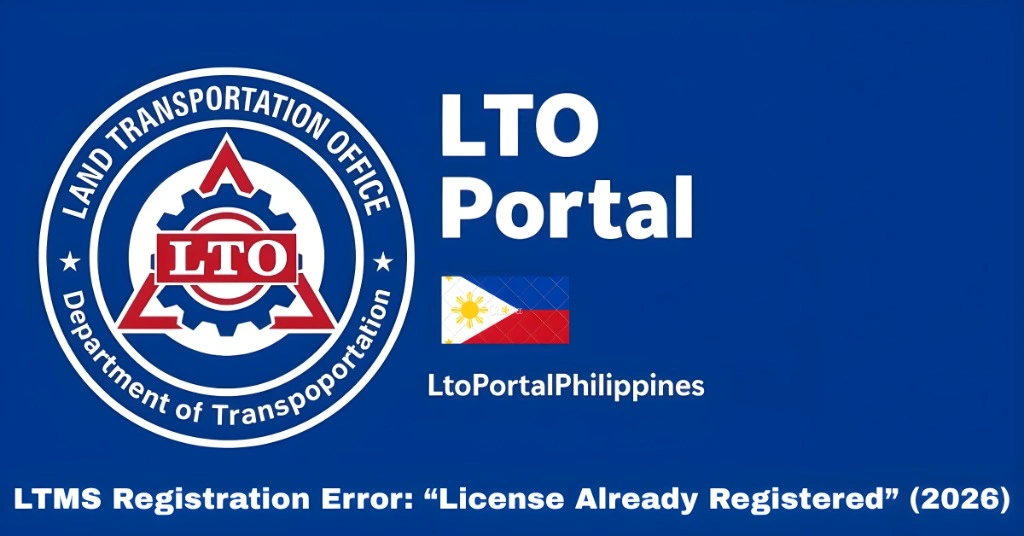 LTMS Registration Error: “License Already Registered” (2026)