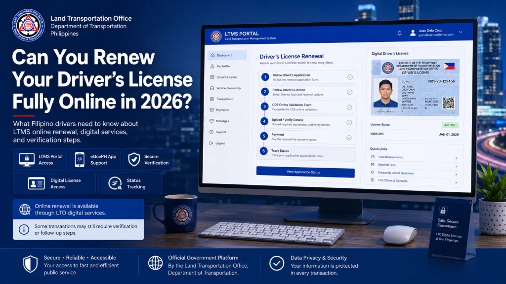How Online Renewal Works