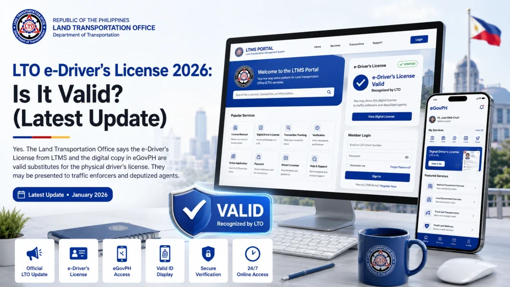 Is the e‑Driver’s License Officially Valid?
