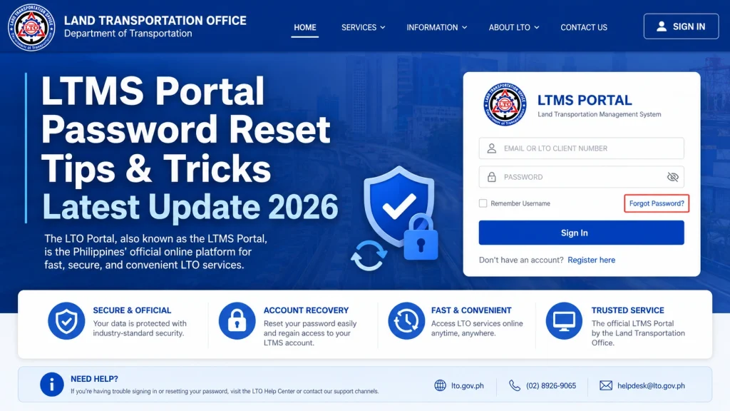 Step-by-Step Password Reset Process