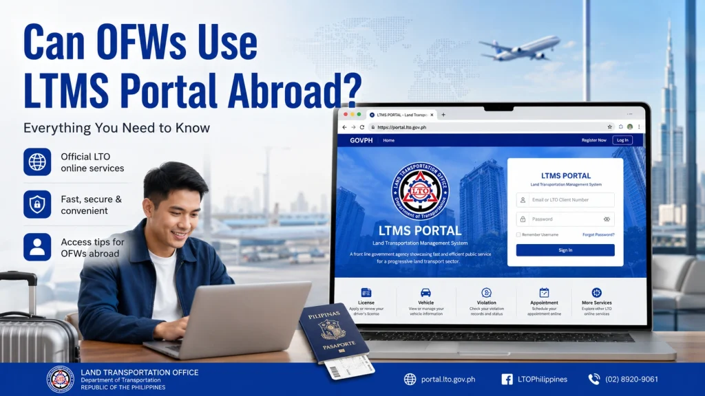 Steps for OFWs to Access LTMS