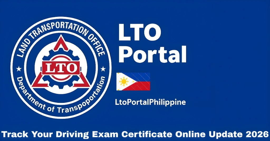 Track Your Driving Exam Certificate Online Update 2026